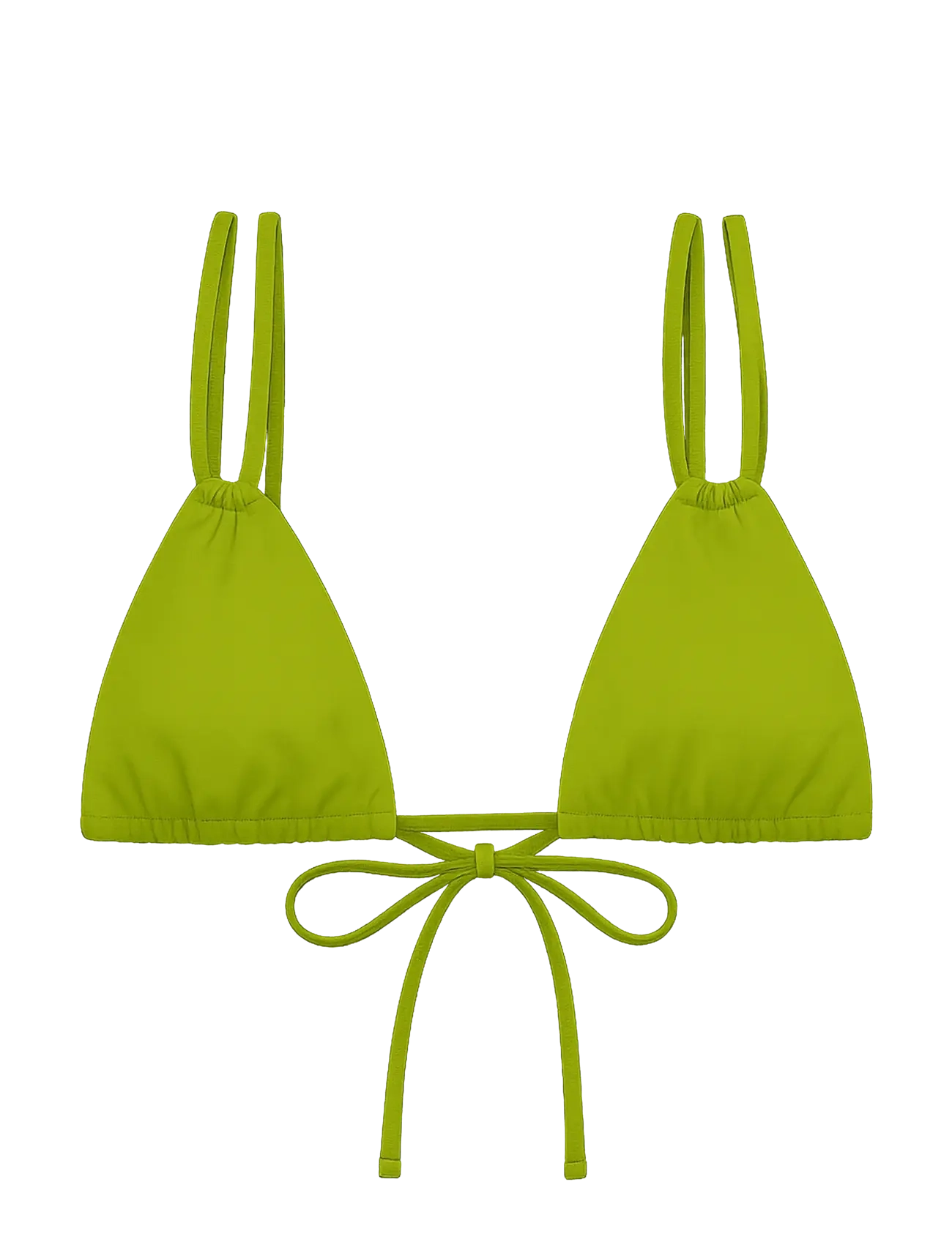 AYA Label The Rhea Top - Vaatteet - LIME GREEN / green