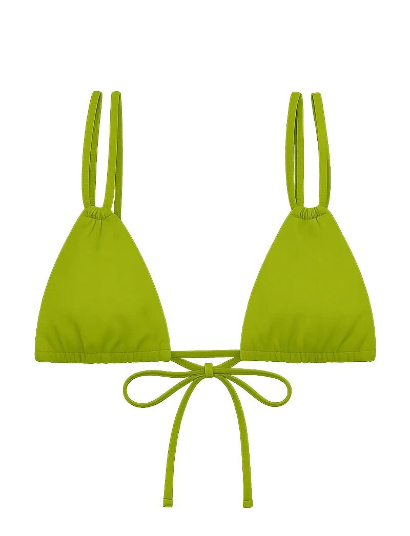 AYA Label - The Rhea Top - dreieck-bikini-oberteile - lime green - 1