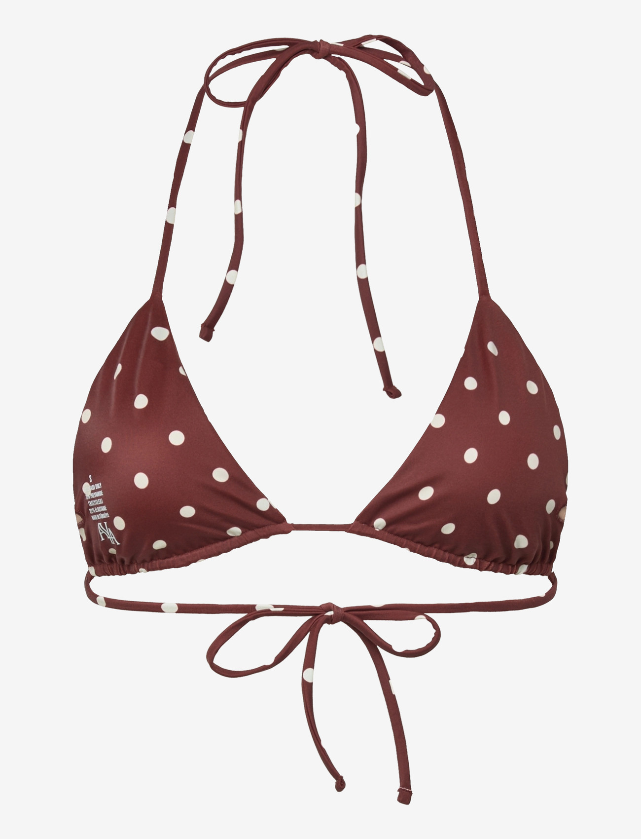 AYA Label - The Iris Top - triangelformad bikinis - polka - 2