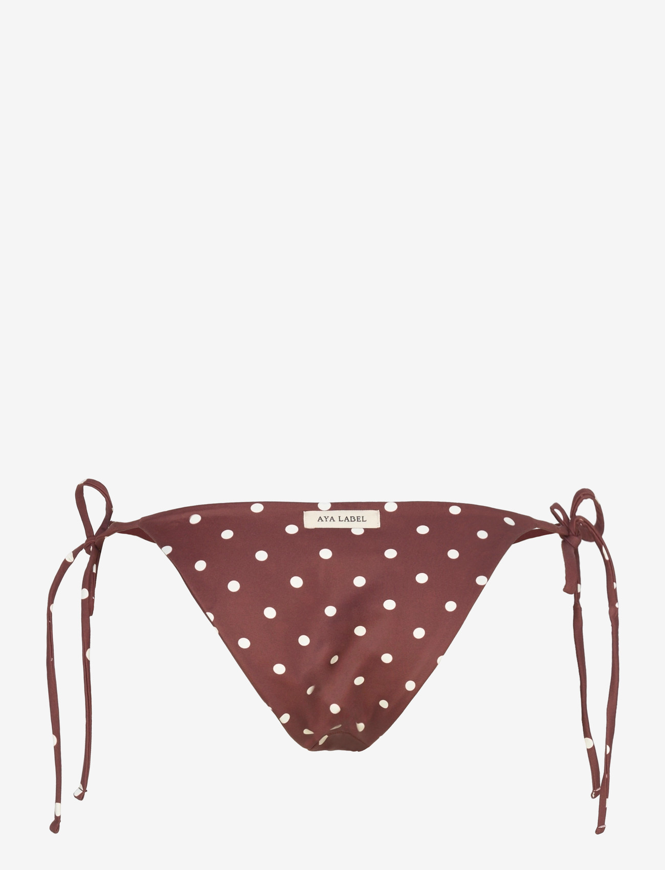 AYA Label - The Iris Bottom - side tie bikinitrosor - polka - 1