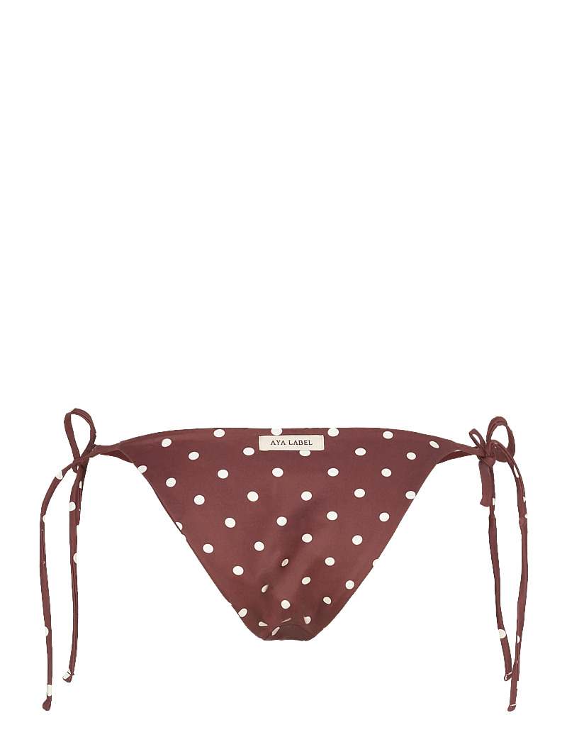 AYA Label - The Iris Bottom - side tie bikinitrosor - polka - 1