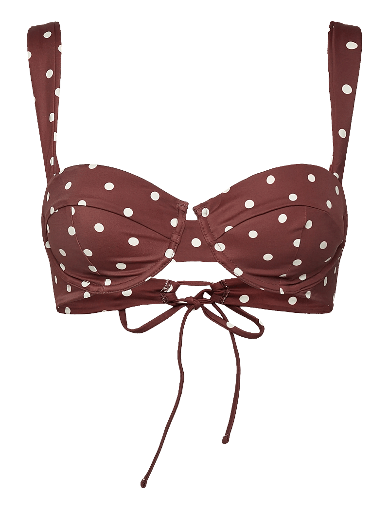 AYA Label - The Clio Top - bikini-oberteile mit bügel - polka - 1