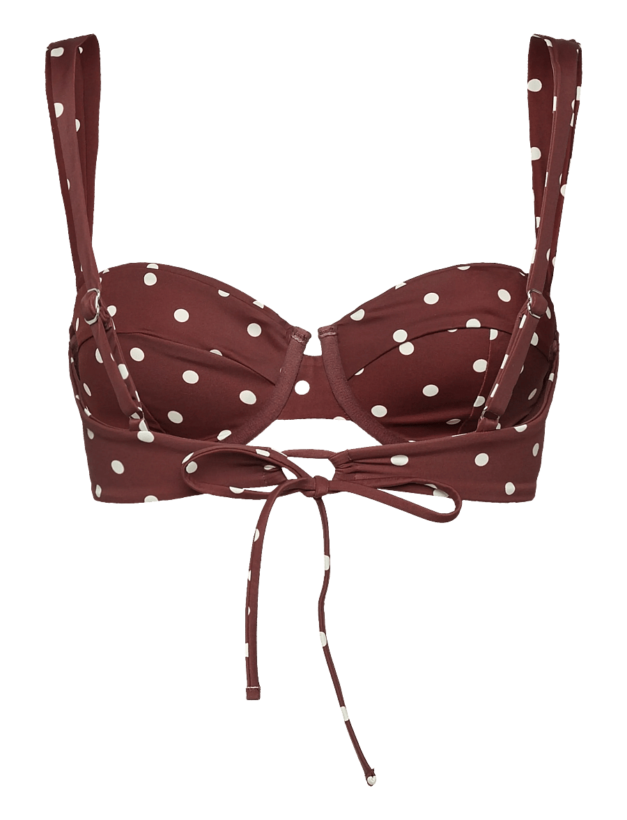 AYA Label - The Clio Top - bikini-oberteile mit bügel - polka - 2