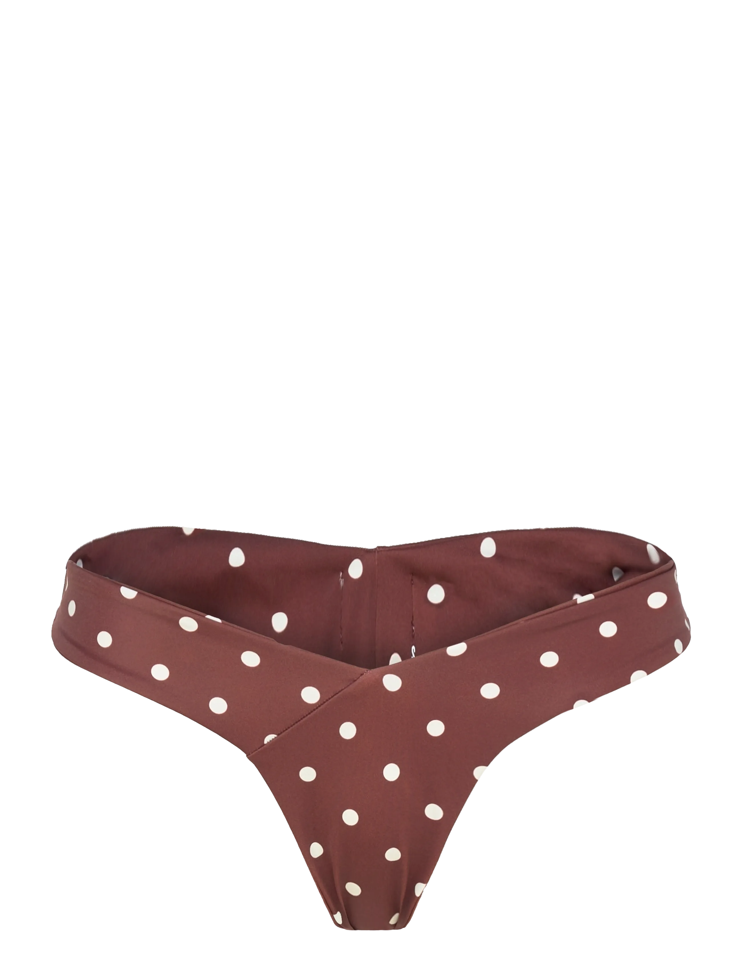 AYA Label The Aphrodite Bottom - Bikinibriefs - POLKA / brown