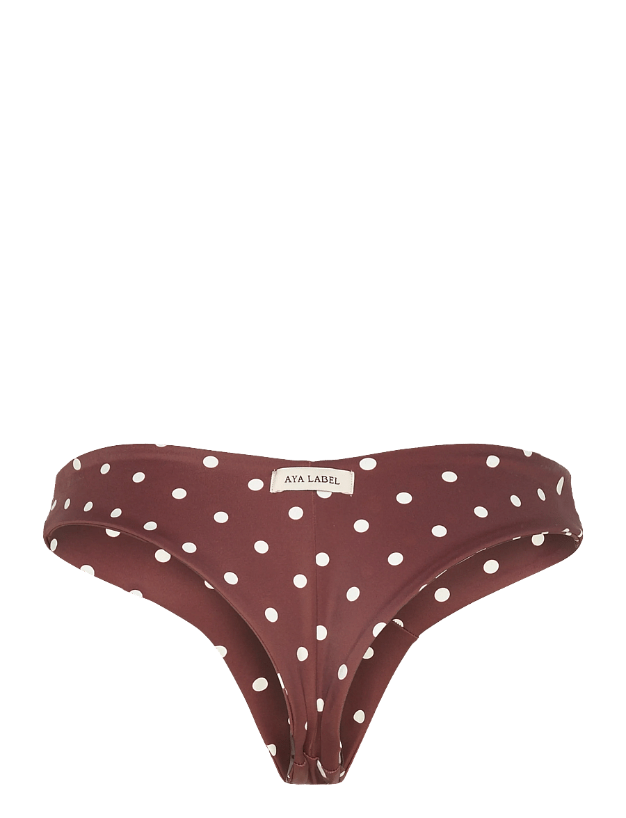 AYA Label - The Aphrodite Bottom - brazilian bikinis - polka - 2