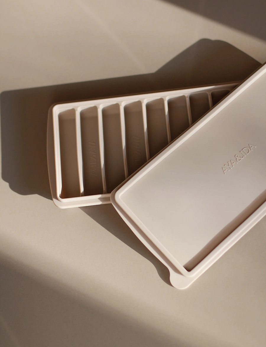 AYA&IDA - Ice Cube Tray - jääkuubikuvormid - cream beige - 0