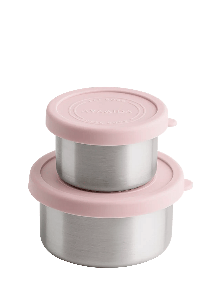 AYA&IDA - Snack Containers - lõunasöögikarbid ja toidumahutid - soft rose - 1