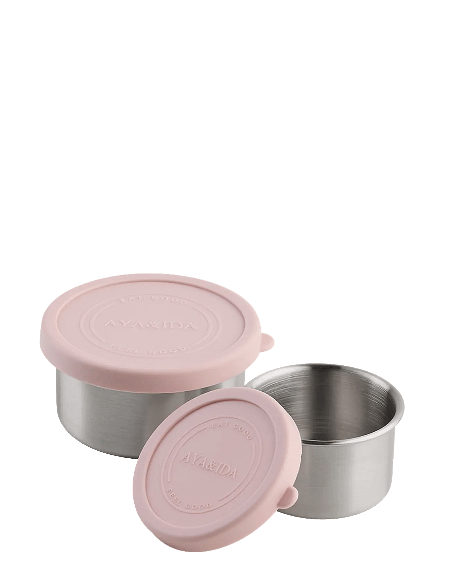 AYA&IDA - Snack Containers - lõunasöögikarbid ja toidumahutid - soft rose - 2