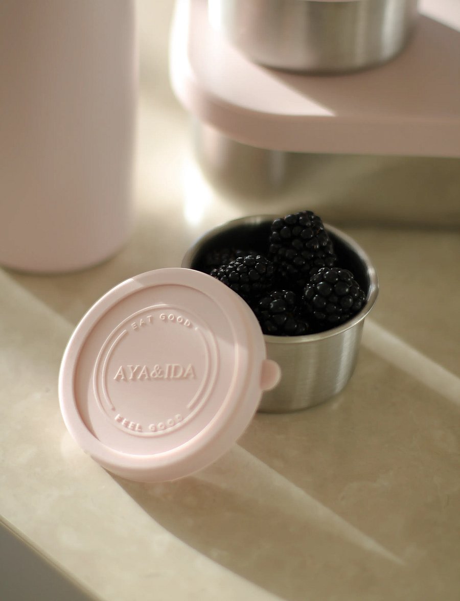 AYA&IDA - Snack Containers - lõunasöögikarbid ja toidumahutid - soft rose - 3