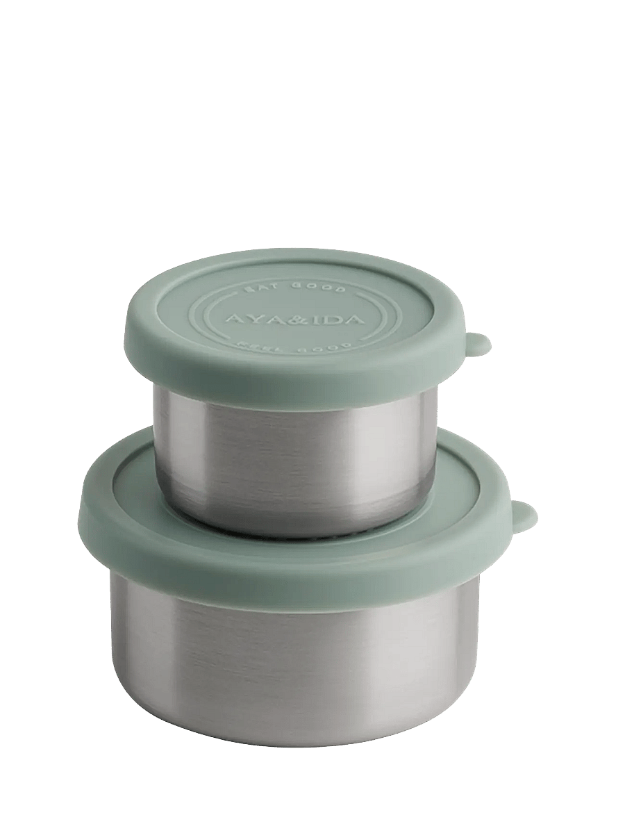 AYA&IDA - Snack Containers - lõunasöögikarbid ja toidumahutid - mint green - 1