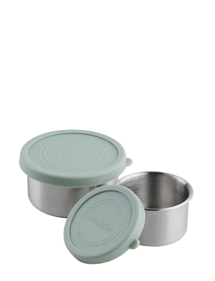 AYA&IDA - Snack Containers - lõunasöögikarbid ja toidumahutid - mint green - 2