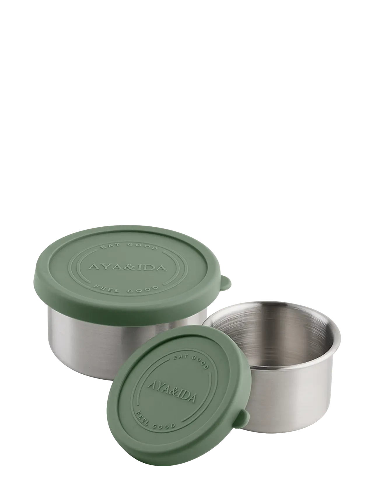AYA&IDA - Snack Containers - minikarbid - tropical green - 2