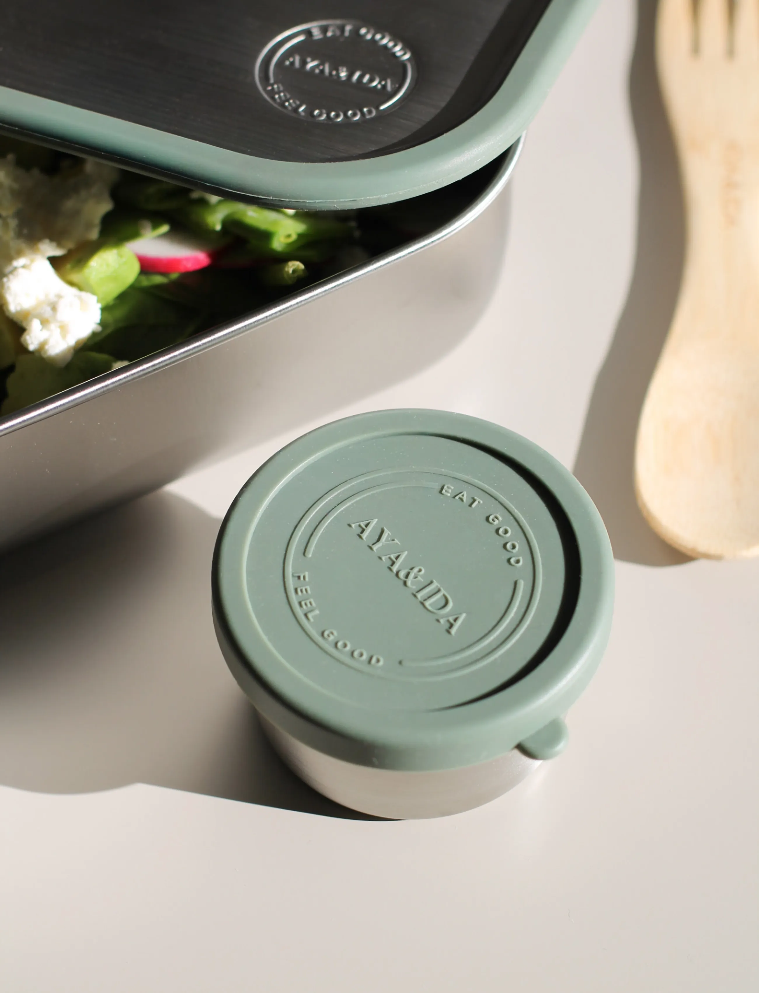 AYA&IDA - Snack Containers - minikarbid - tropical green - 3