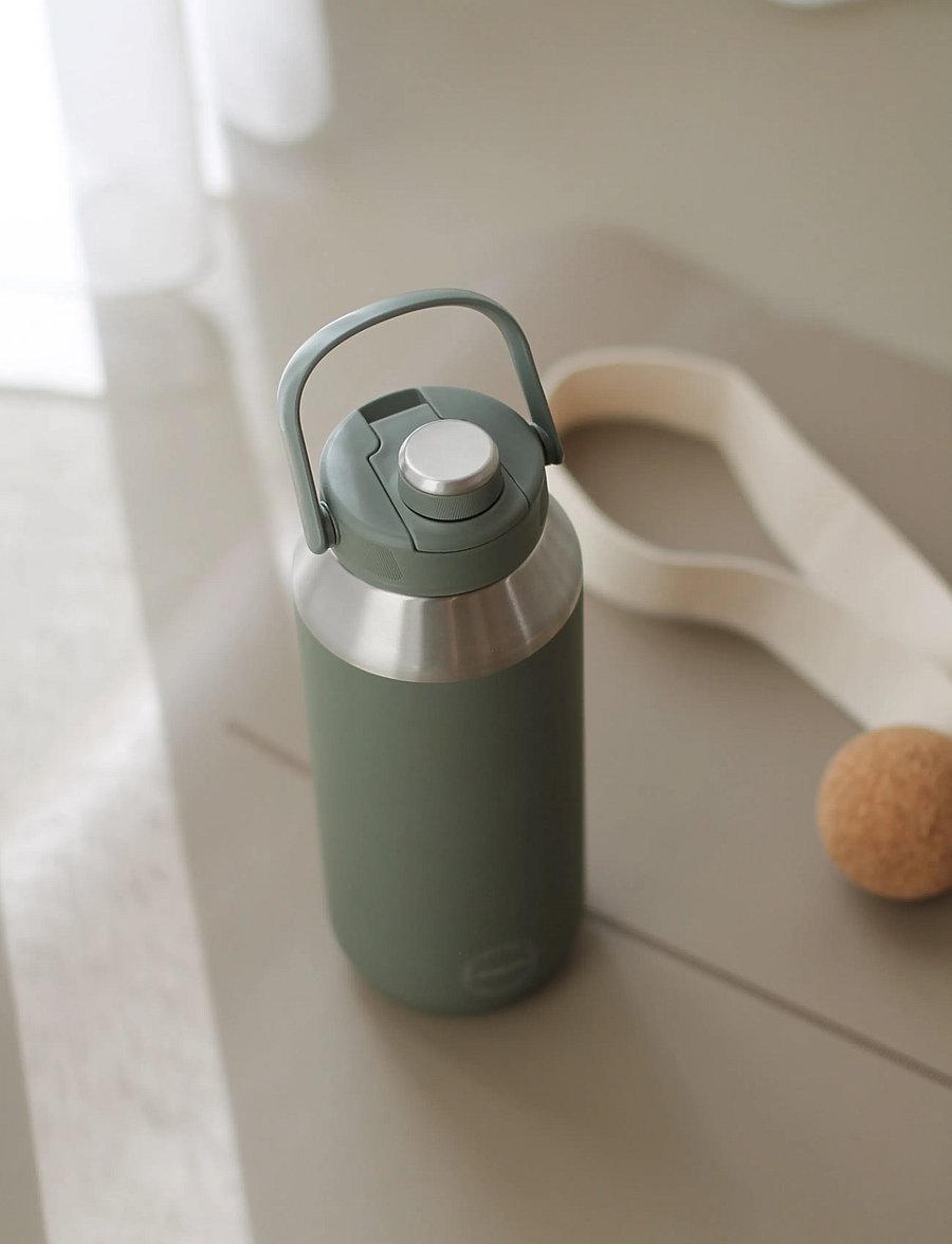 AYA&IDA - Sports Bottle - tropical green - 2