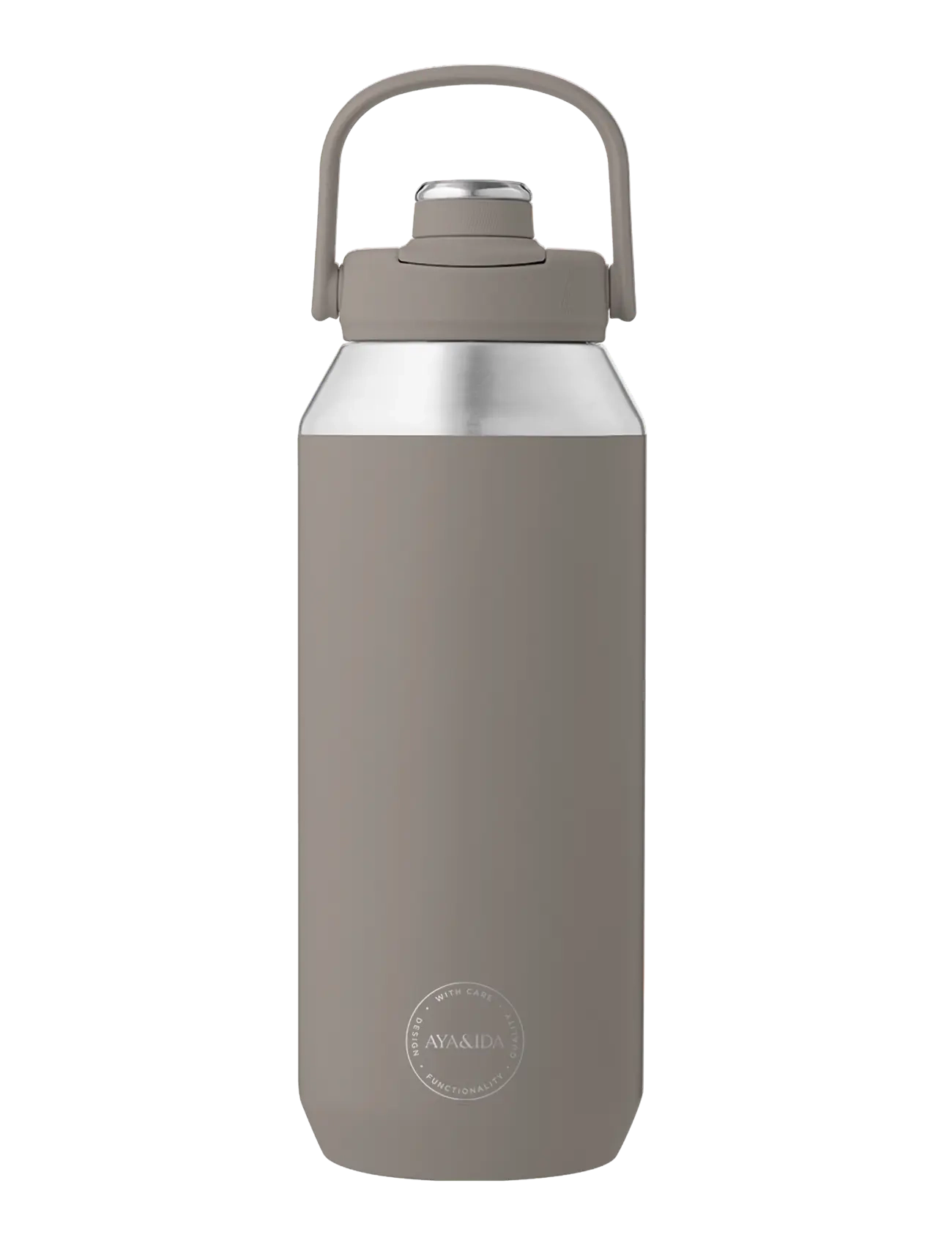 AYA&IDA Sports Bottle, Water Bottles, Brun, Str: 950 ML