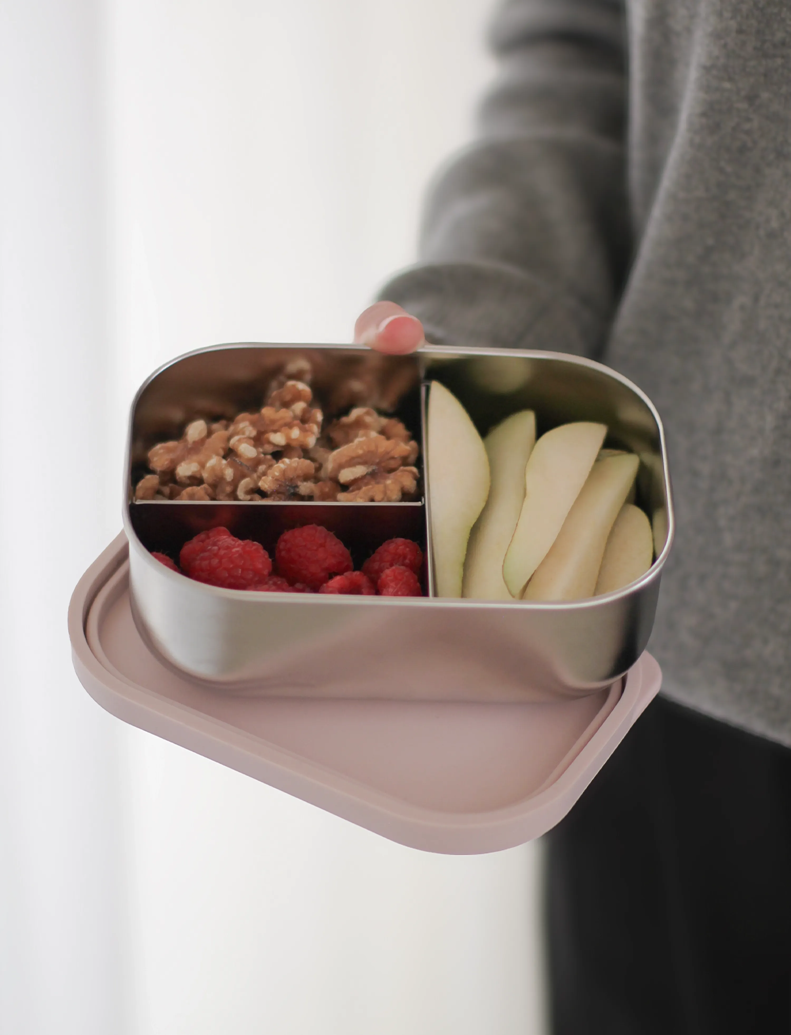AYA&IDA Lunch Box, 900 ml, Kitchen Storage, Rosa - Boxes, Homeware