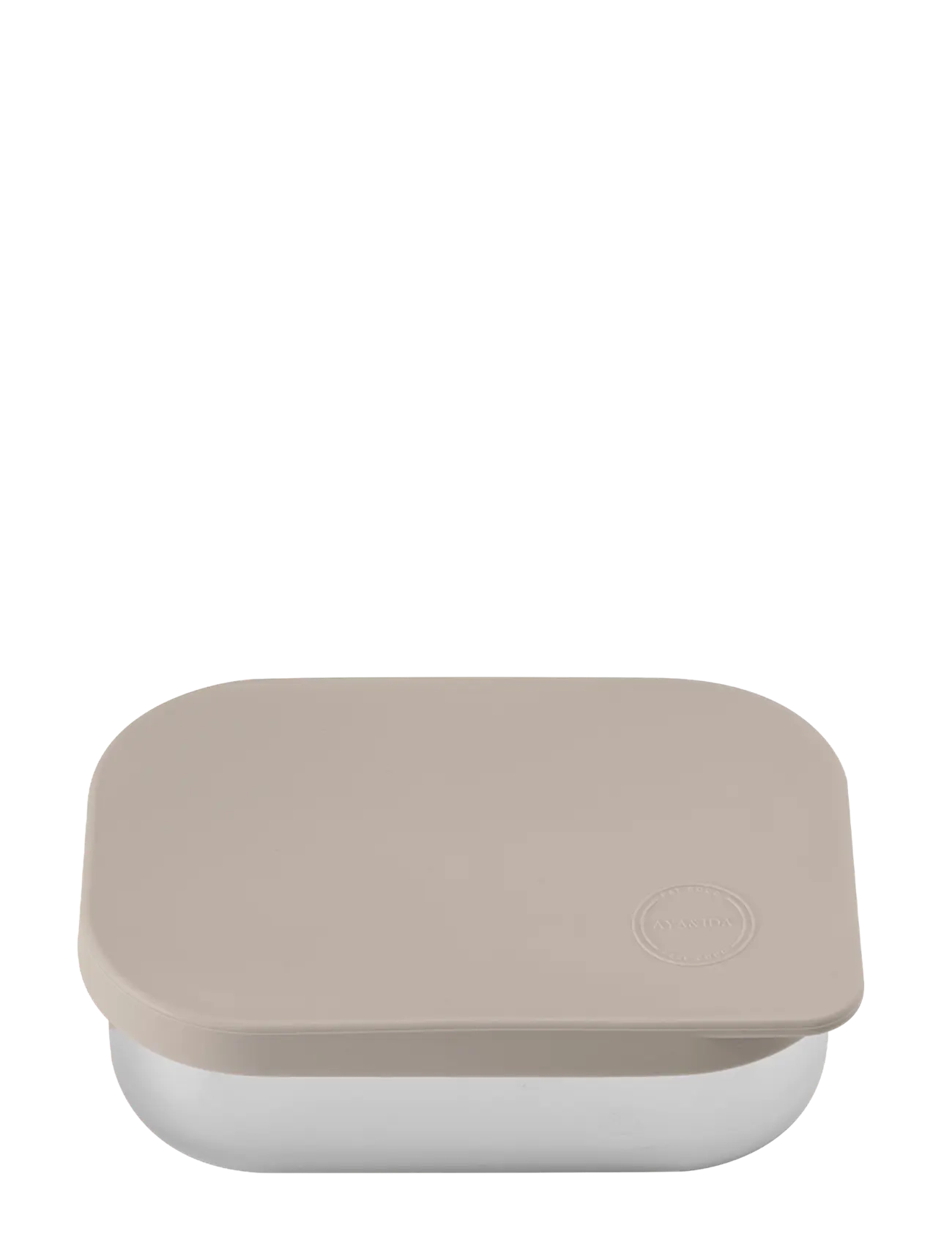 AYA&IDA Lunch Box, Madkasse, Beige, Str: 900 ML
