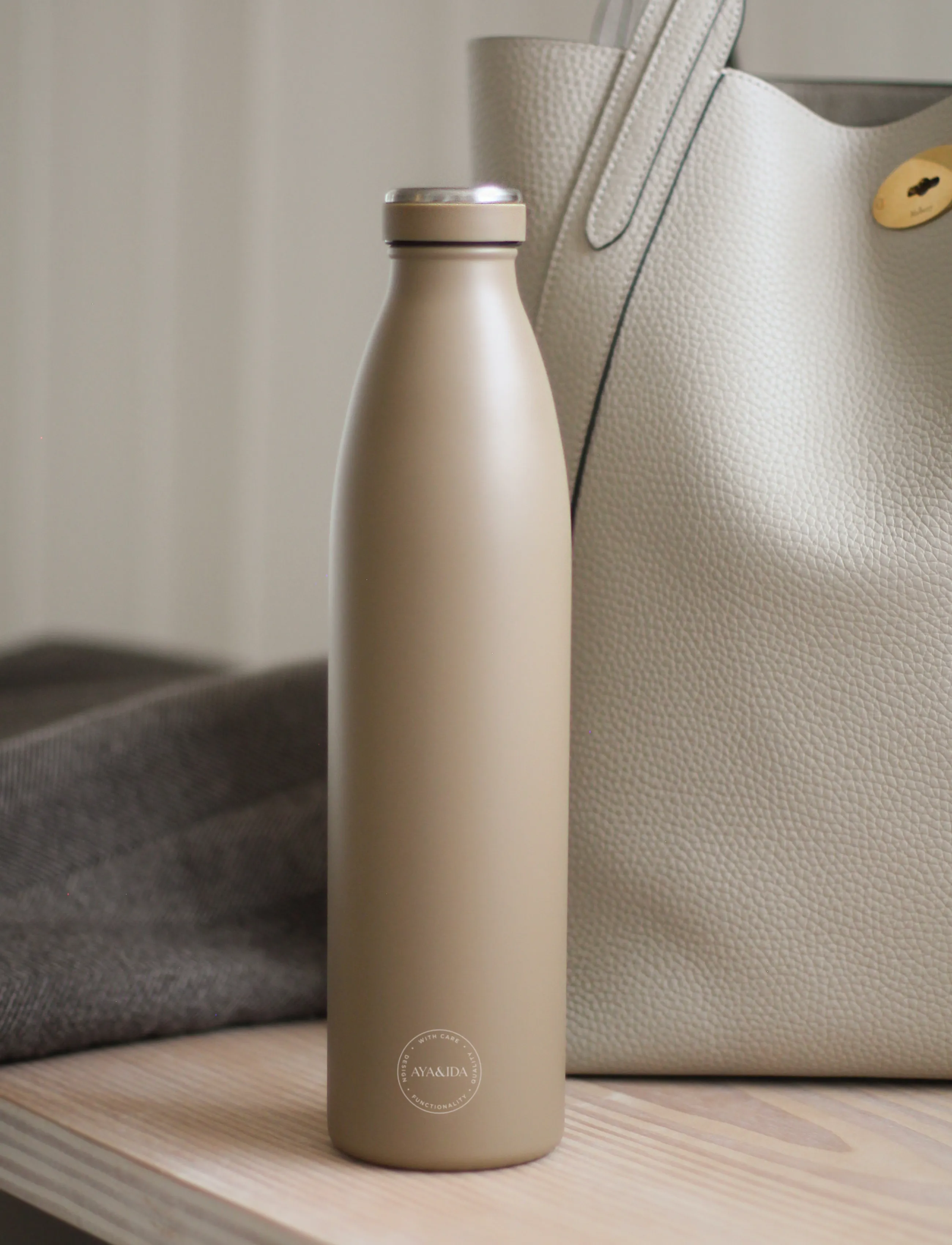 AYA&IDA Drinking Bottle, 1000 ml, Kitchen, Braun - Water Bottles, Kinder