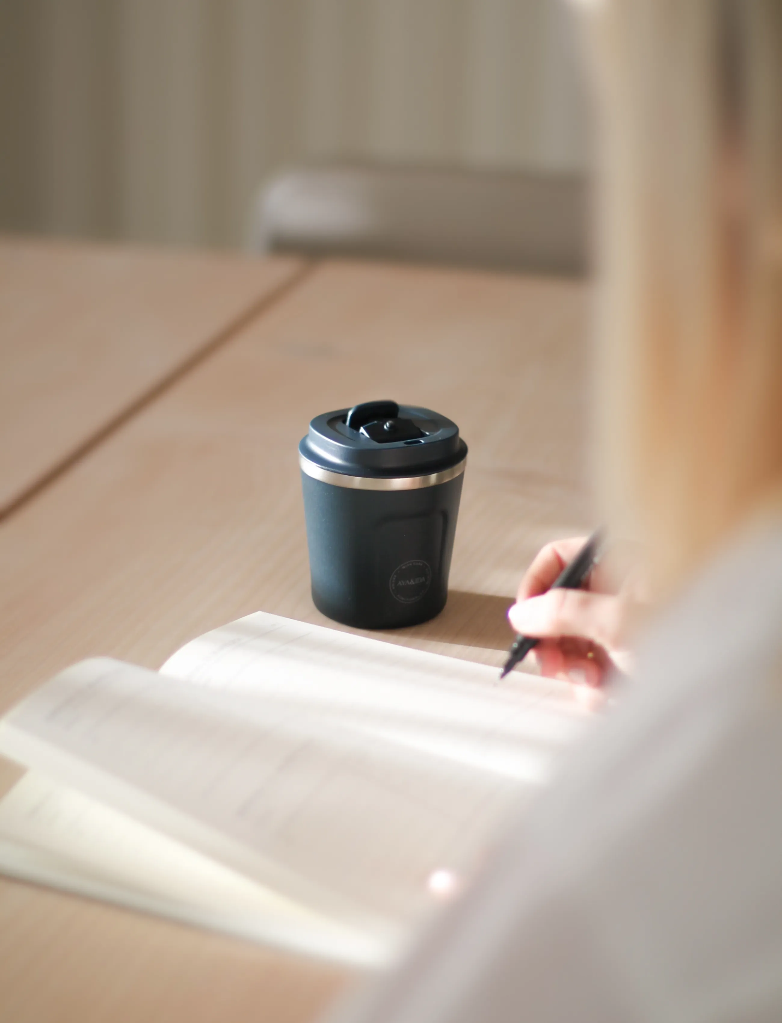 AYA&IDA Cup2Go, 240 ml, Navy, Kopper Og Krus > Termokopper, Unisex