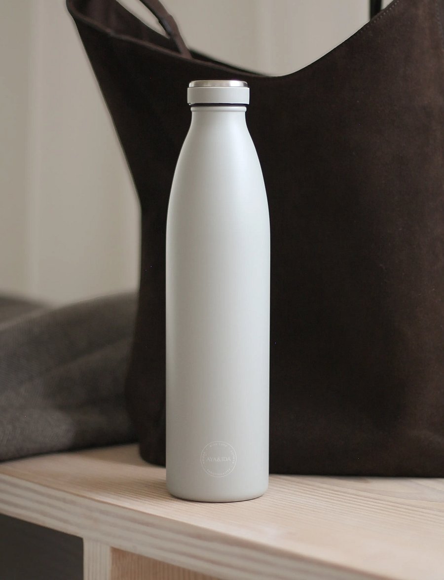 AYA&IDA - Drinking Bottle - termoskannud - light grey - 0
