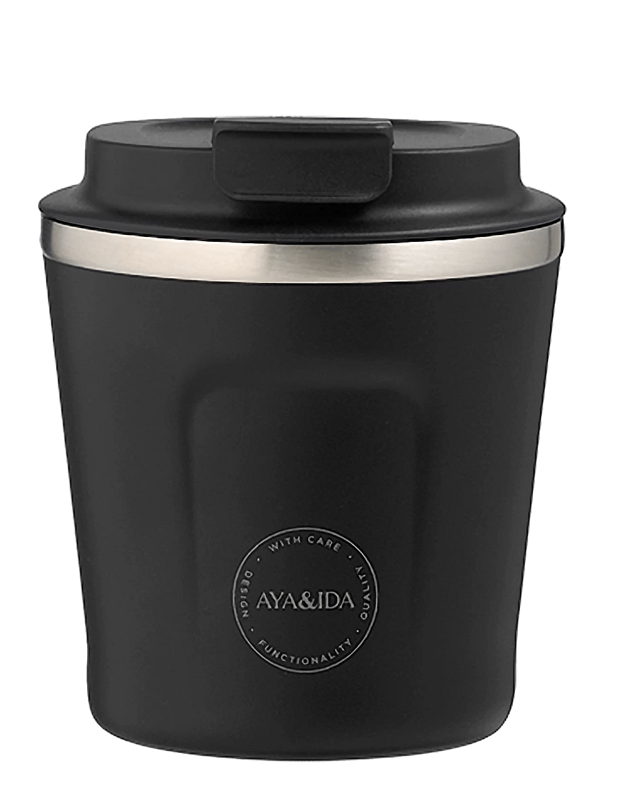 AYA&IDA - CUP2GO - thermostassen - matte black - 1