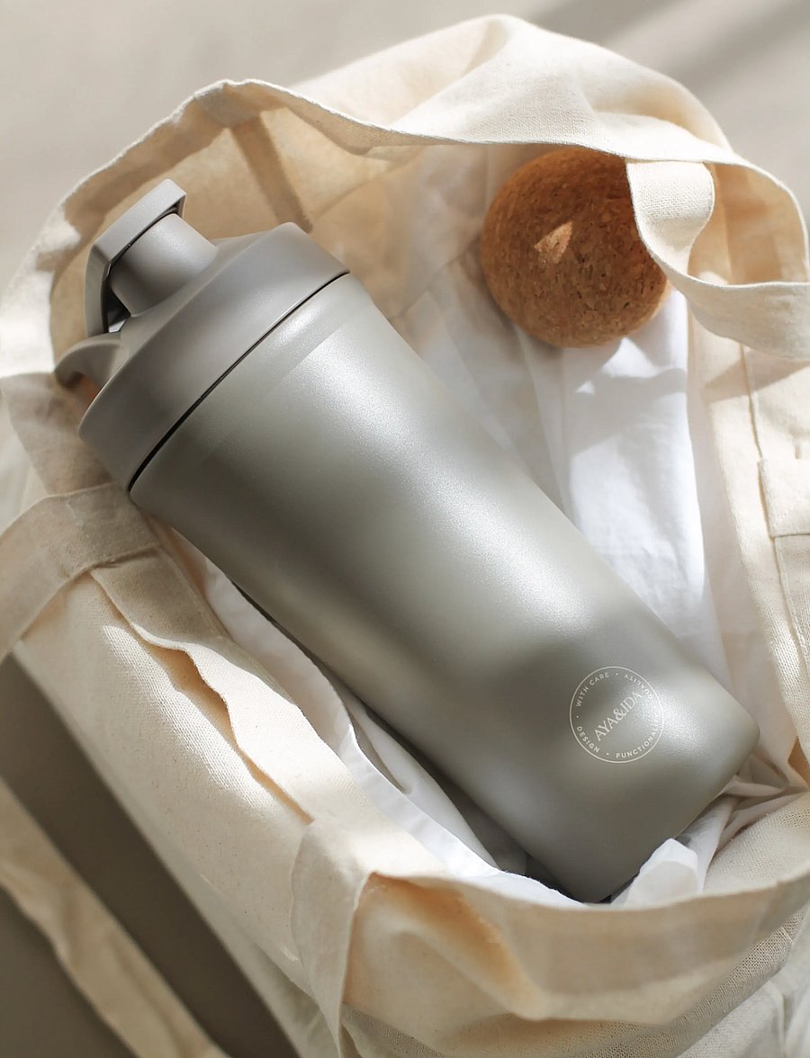 AYA&IDA - Shaker Bottle - vattenflaskor & termosar - driftwood - 0