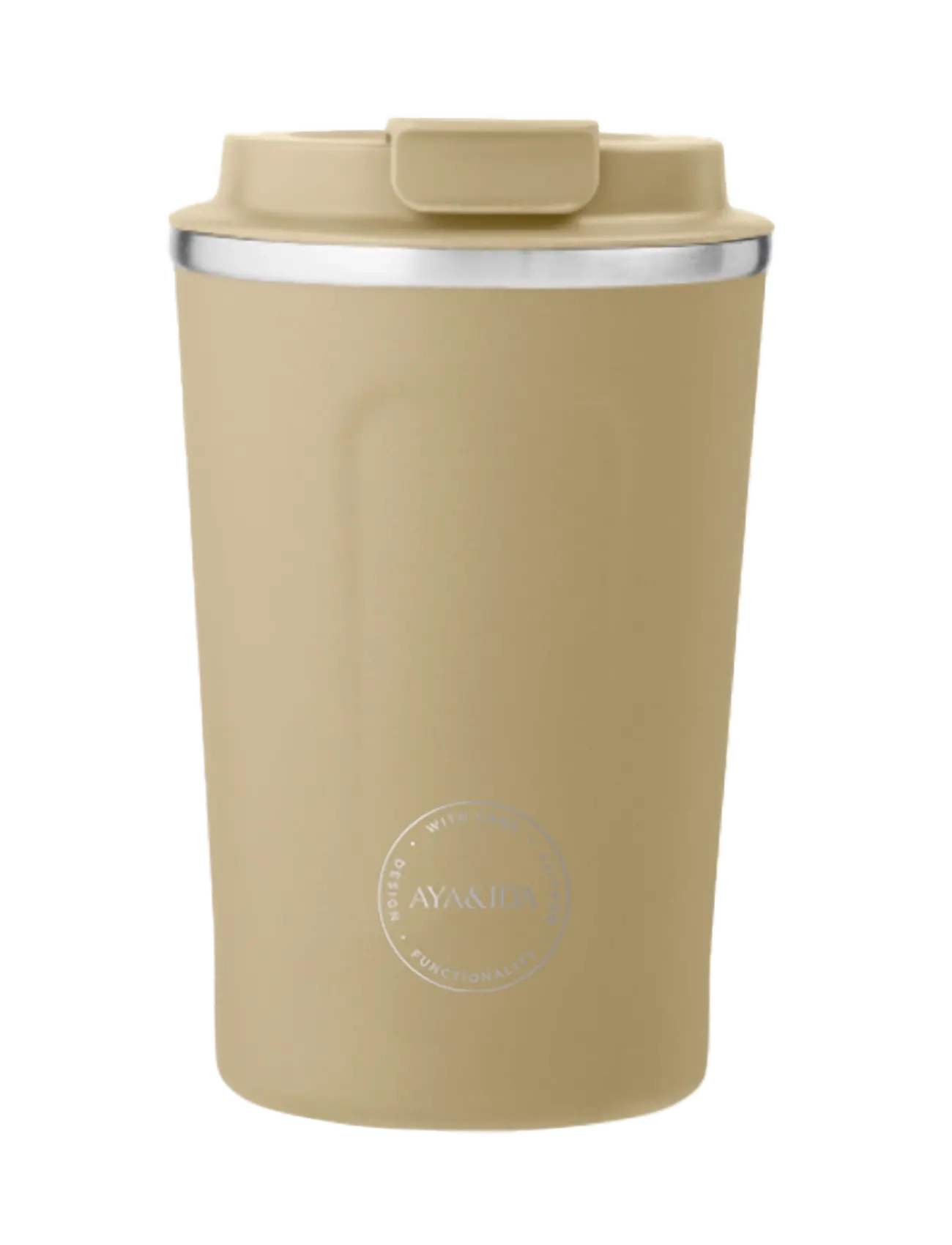 AYA&IDA CUP2GO - Thermostassen - DUSTY YELLOW / yellow
