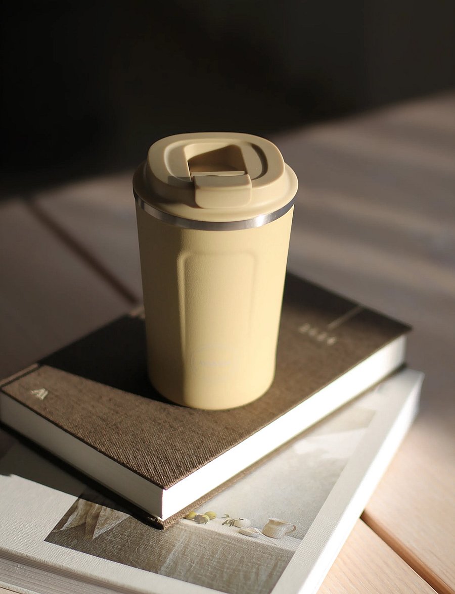AYA&IDA - CUP2GO - thermostassen - dusty yellow - 0