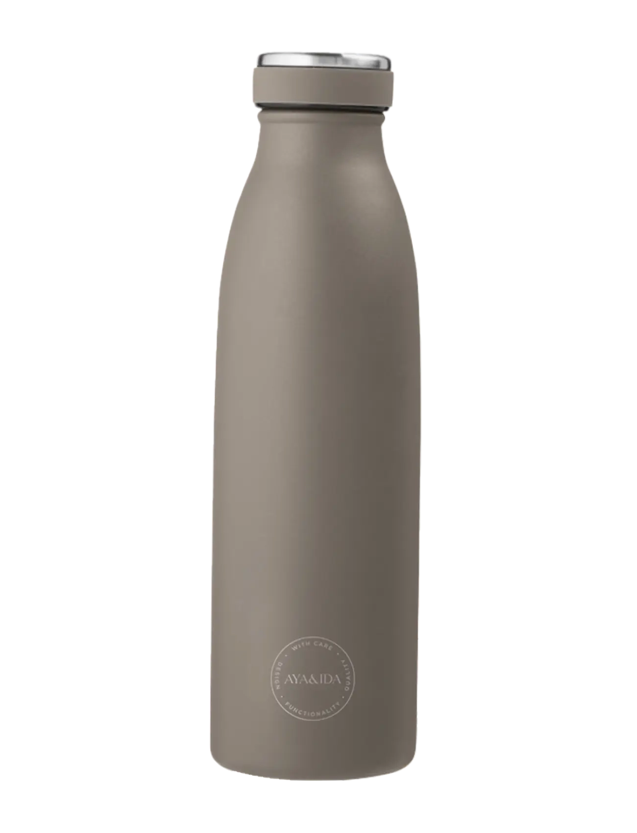 AYA&IDA Drinking Bottle, Water Bottles, Brun, Str: 500 ML