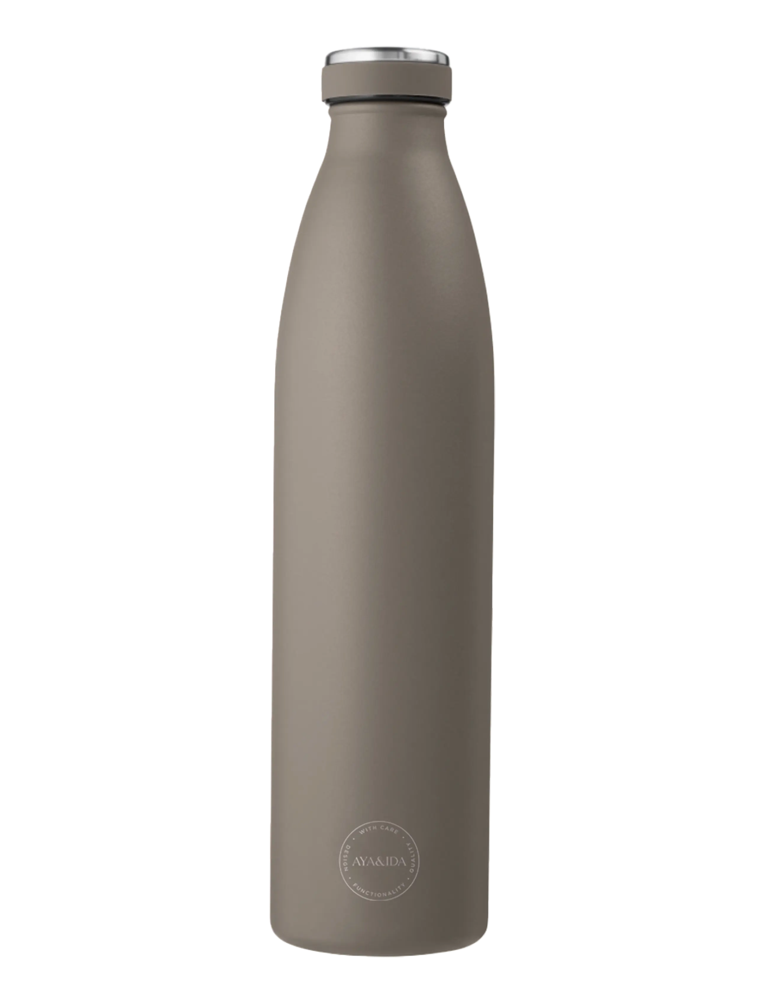 AYA&IDA Drinking Bottle, Water Bottles, Brun, Str: 1000 ML