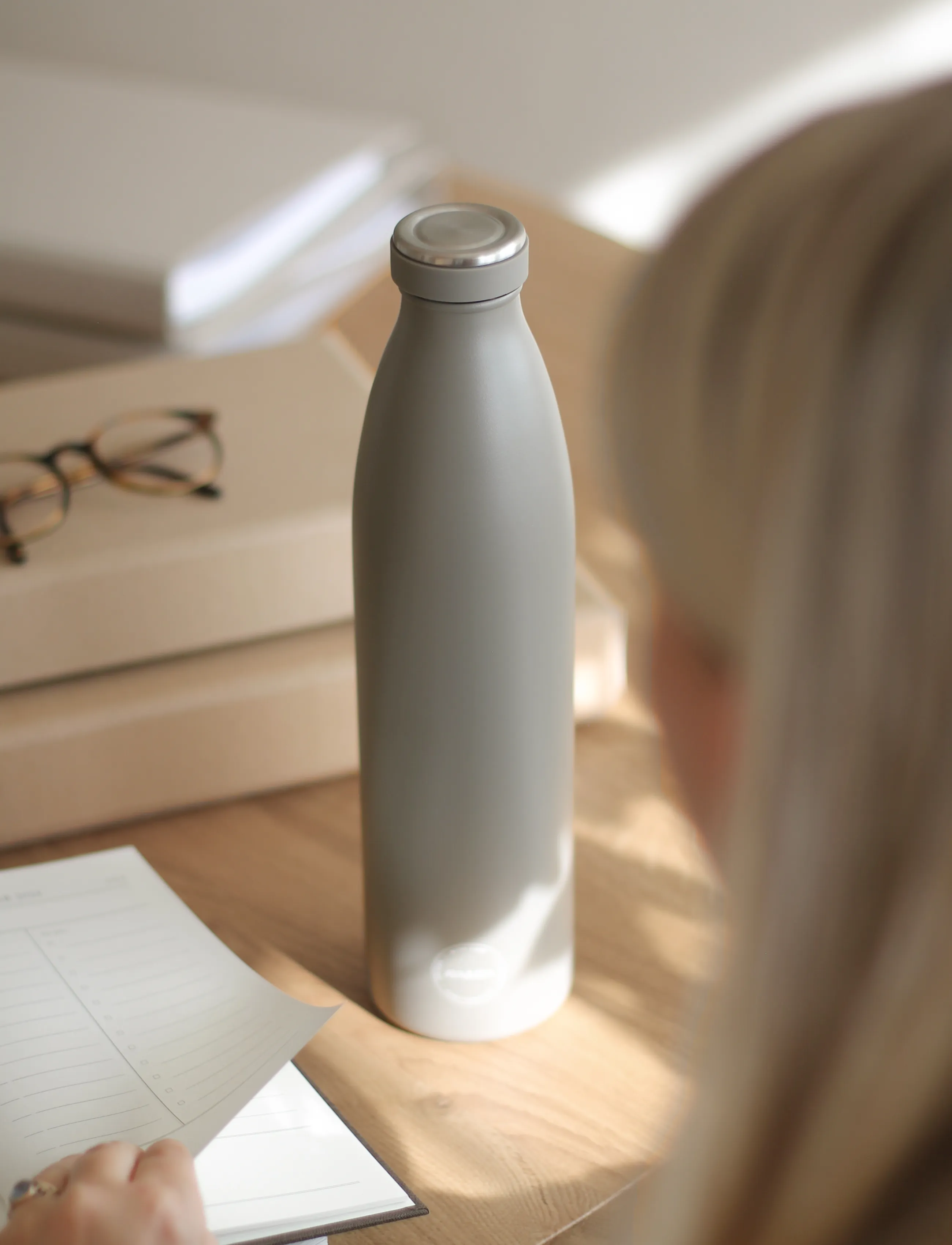AYA&IDA Drinking Bottle, 1000 ml, Kitchen, Braun - Water Bottles, Kinder