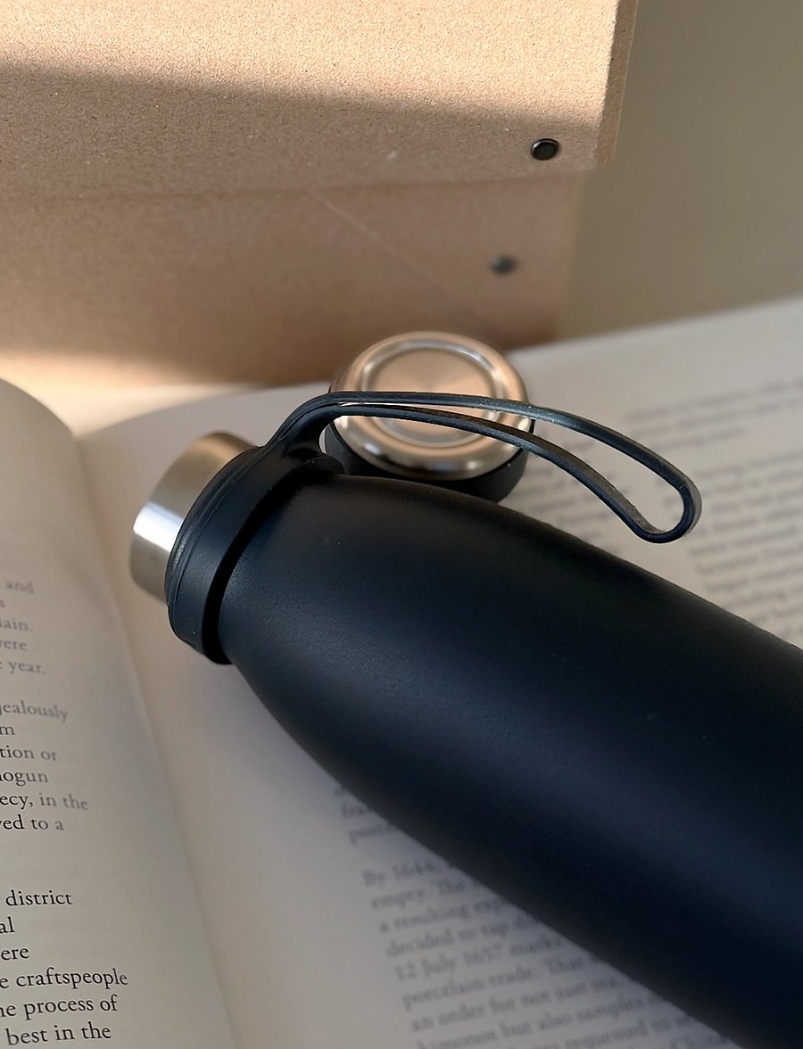 AYA&IDA - Bottle Handle - vattenflaskor & termosar - navy blue - 0