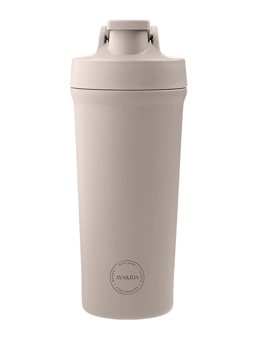 AYA&IDA - Shaker Bottle - veepudelid ja termosed - cream beige - 1