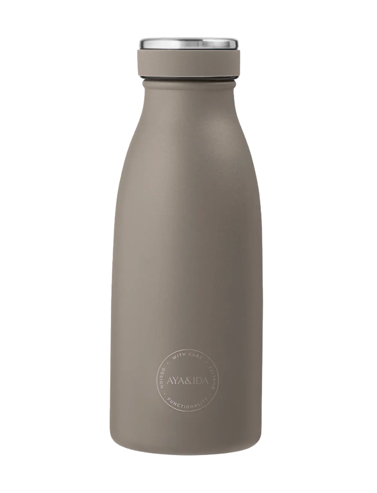 AYA&IDA Drinking Bottle, Water Bottles, Beige, Str: 350 ML