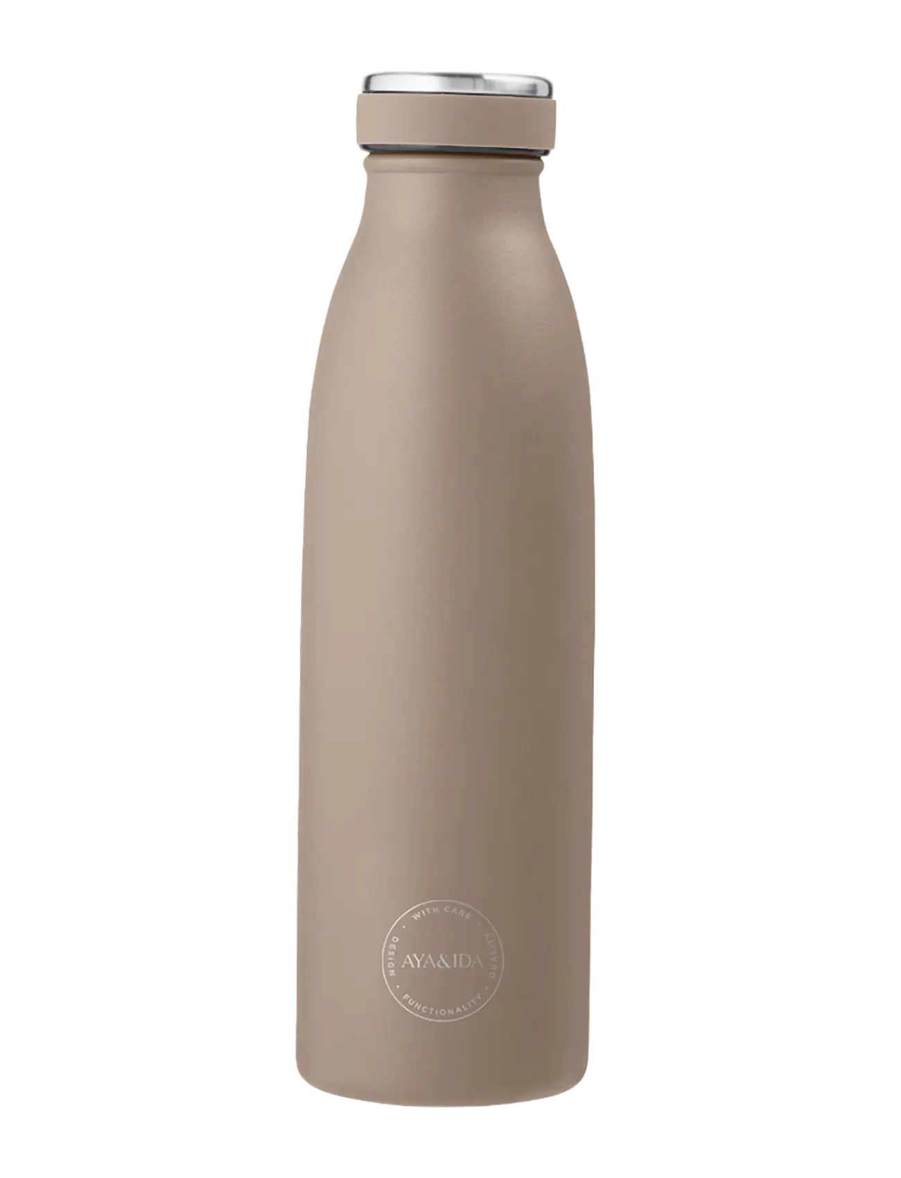 AYA&IDA Drinking Bottle, Water Bottles, Brun, Str: 500 ML
