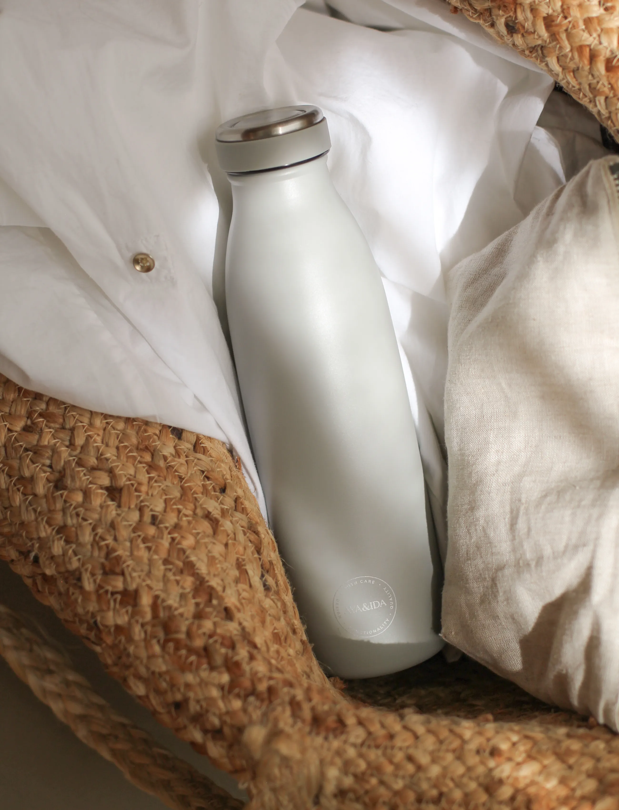 AYA&IDA Drinking Bottle, 500 ml, Kitchen, Grau - Water Bottles, Kinder