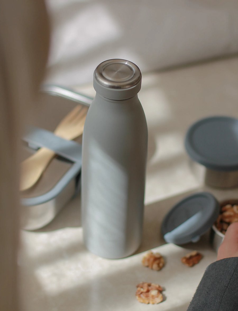 AYA&IDA - Drinking Bottle - termoskannud - light grey - 2