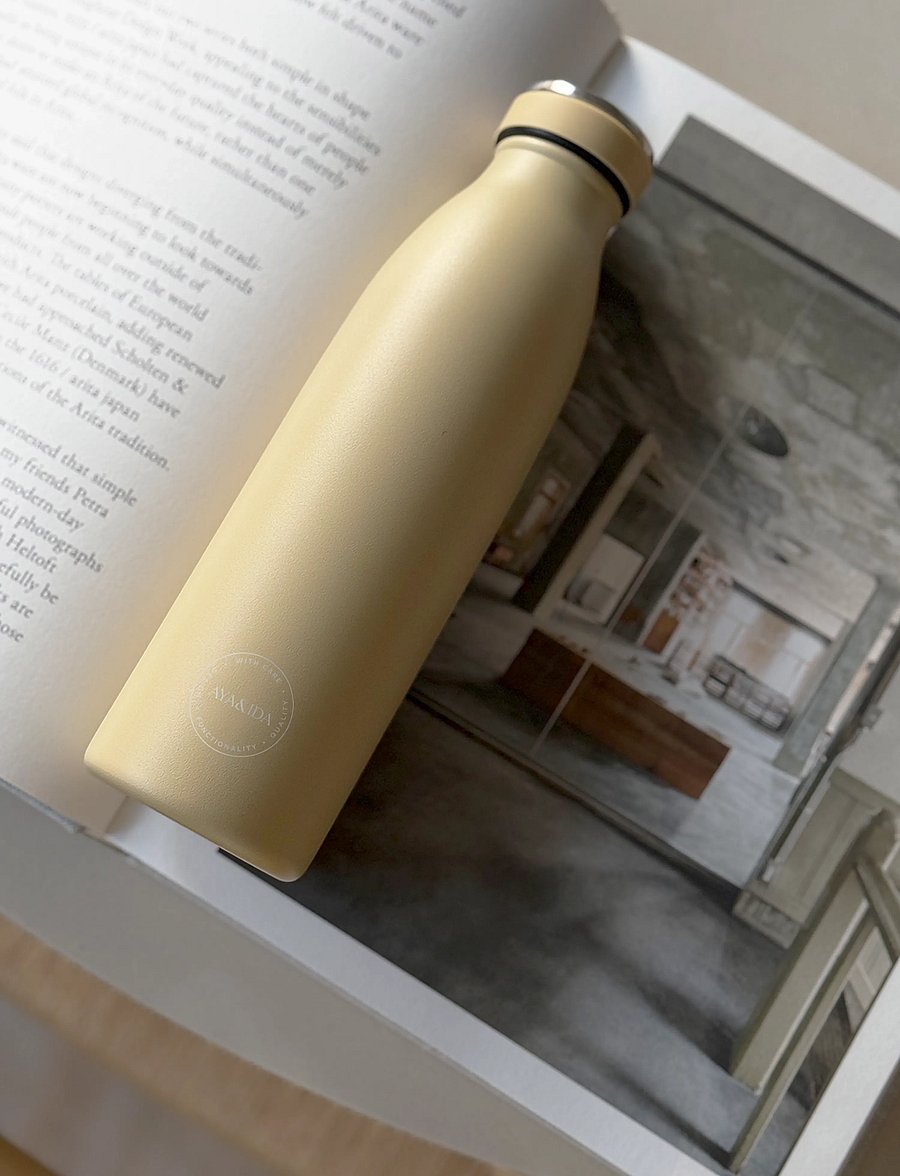 AYA&IDA - Drinking Bottle - termoskannud - dusty yellow - 2