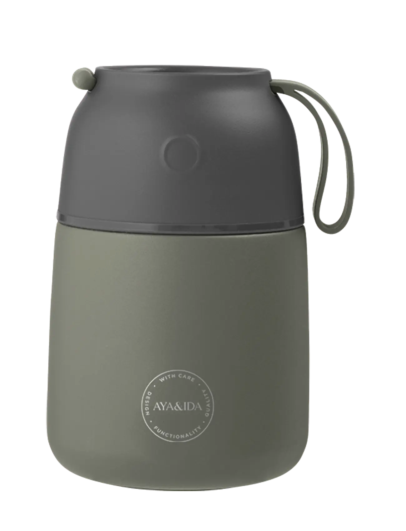 AYA&IDA Food'ie, 500 ml, Kitchen Storage, Khakigrün - Lunch Boxes, Homeware