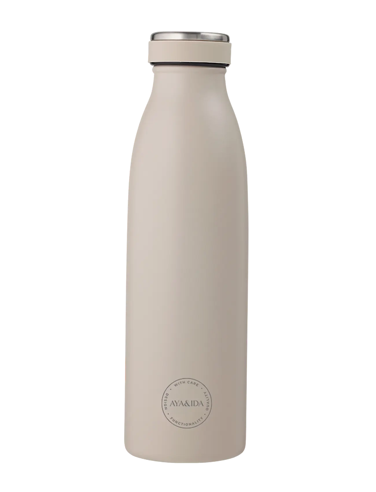 AYA&IDA Drinking Bottle, Water Bottles, Beige, Str: 500 ML