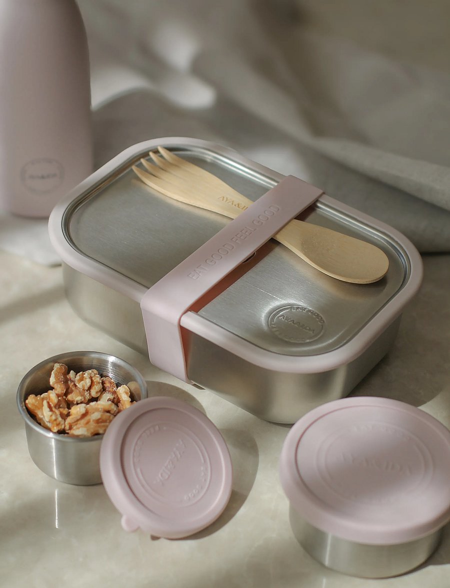 AYA&IDA - Lunch Box - lõunasöögikarbid ja toidumahutid - soft rose - 0