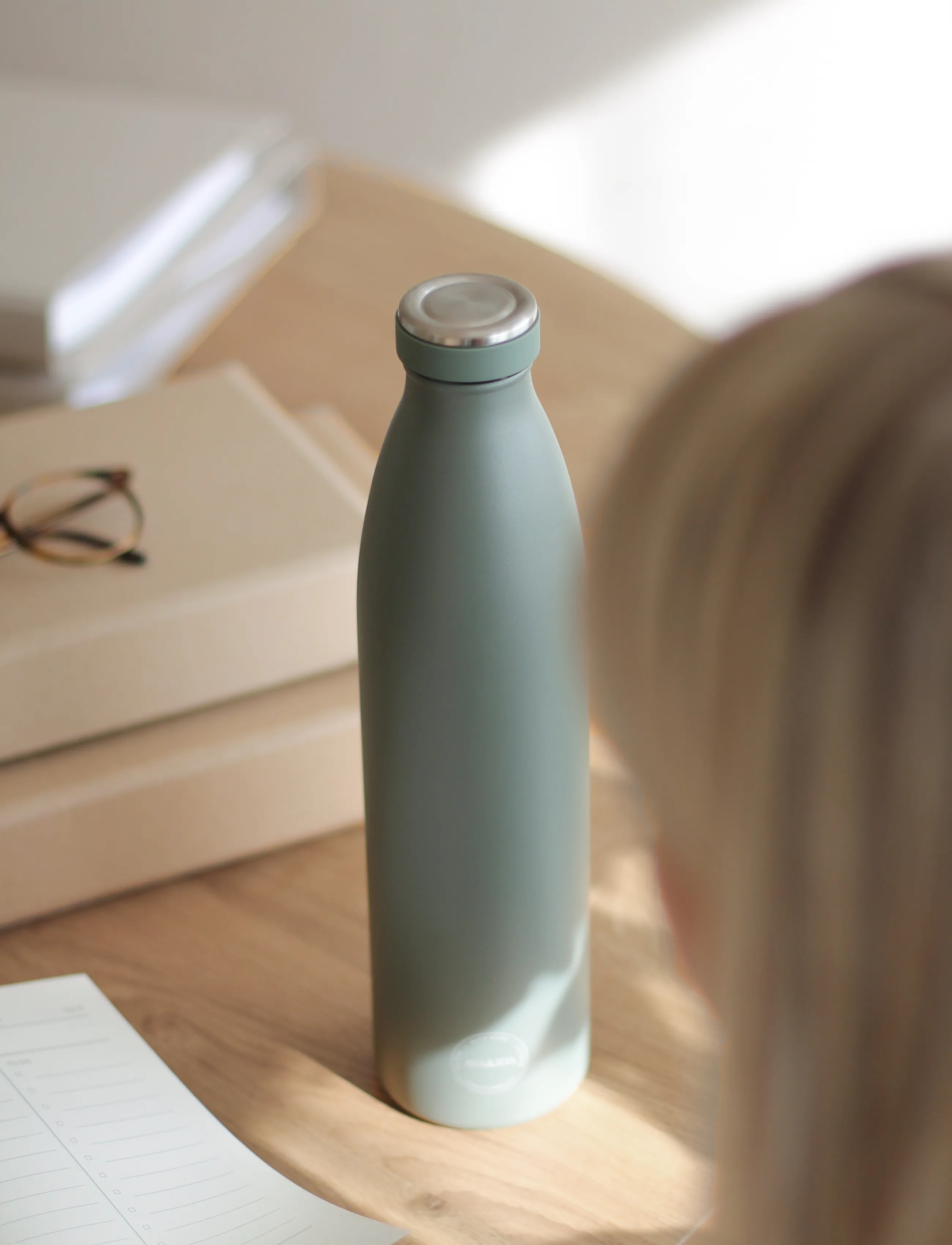 AYA&IDA Drinking Bottle, 1000 ml, Kitchen, Khakigrün - Water Bottles, Kinder