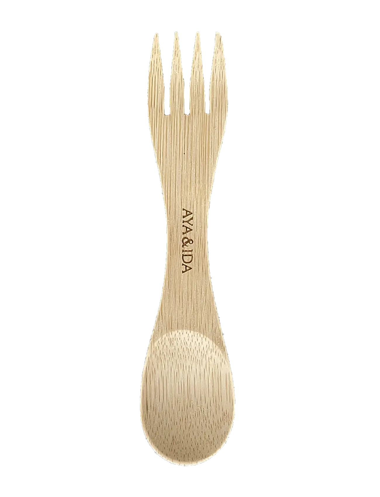 AYA&IDA Spork, Gaffel, Beige, Str: 16.5 CM
