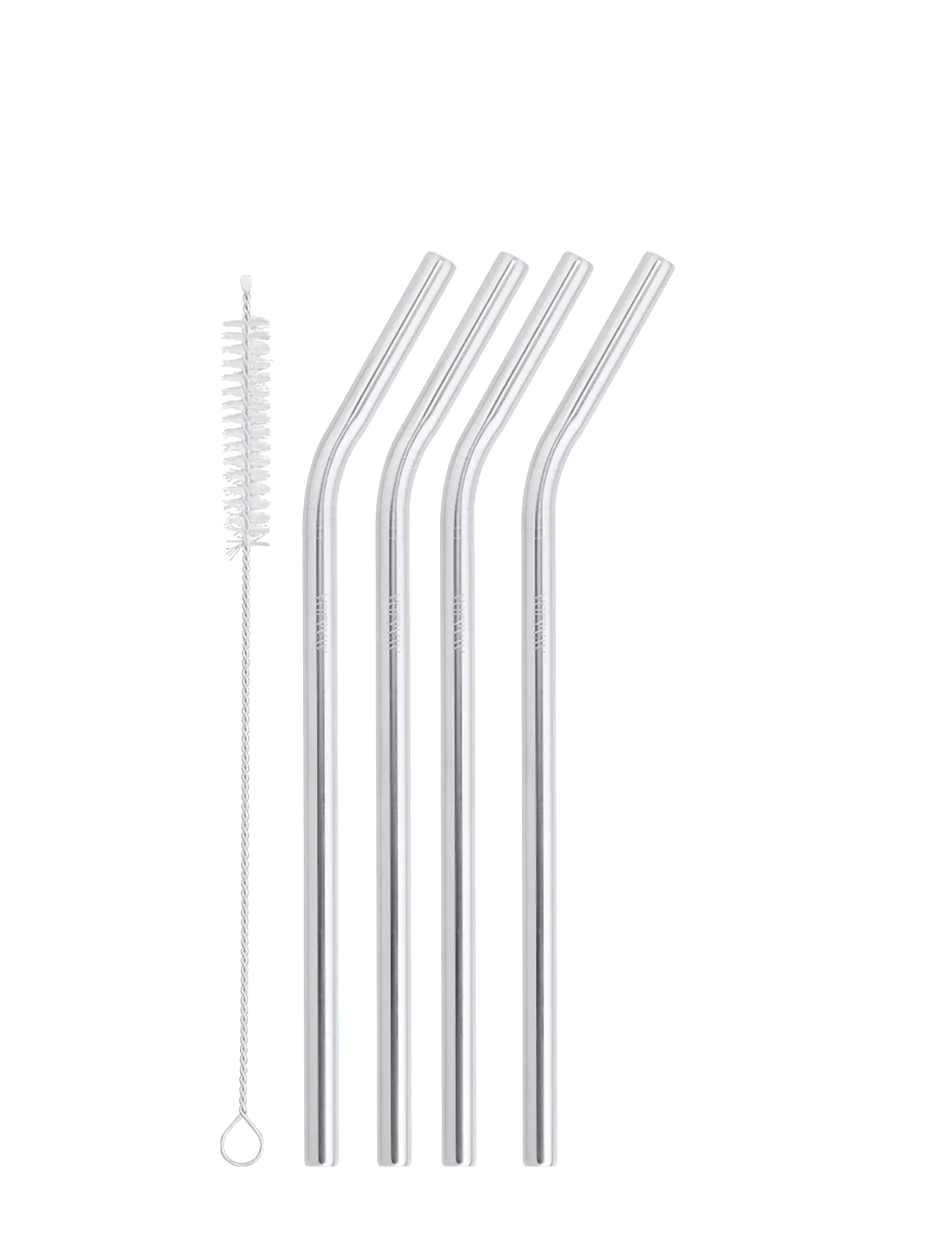 AYA&IDA Straw - Bent - Strohhalme - SILVER / silver