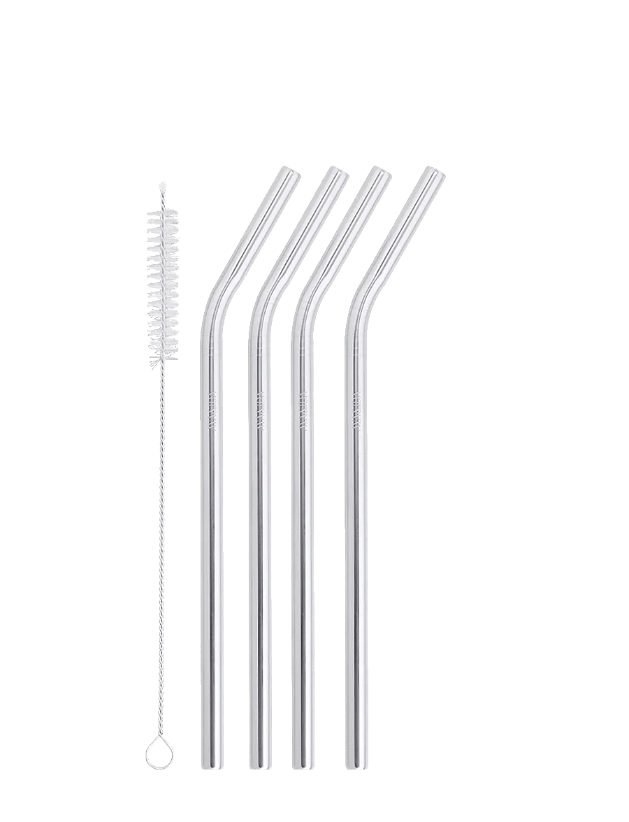AYA&IDA - Straw - Bent - joogikõrred - silver - 1