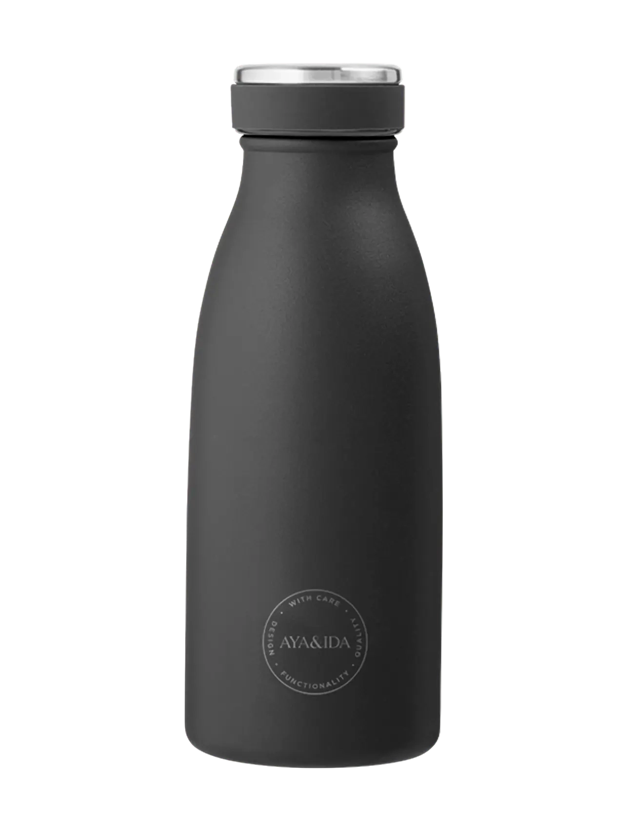 AYA&IDA Drinking Bottle, Water Bottles, Sort, Str: 350 ML