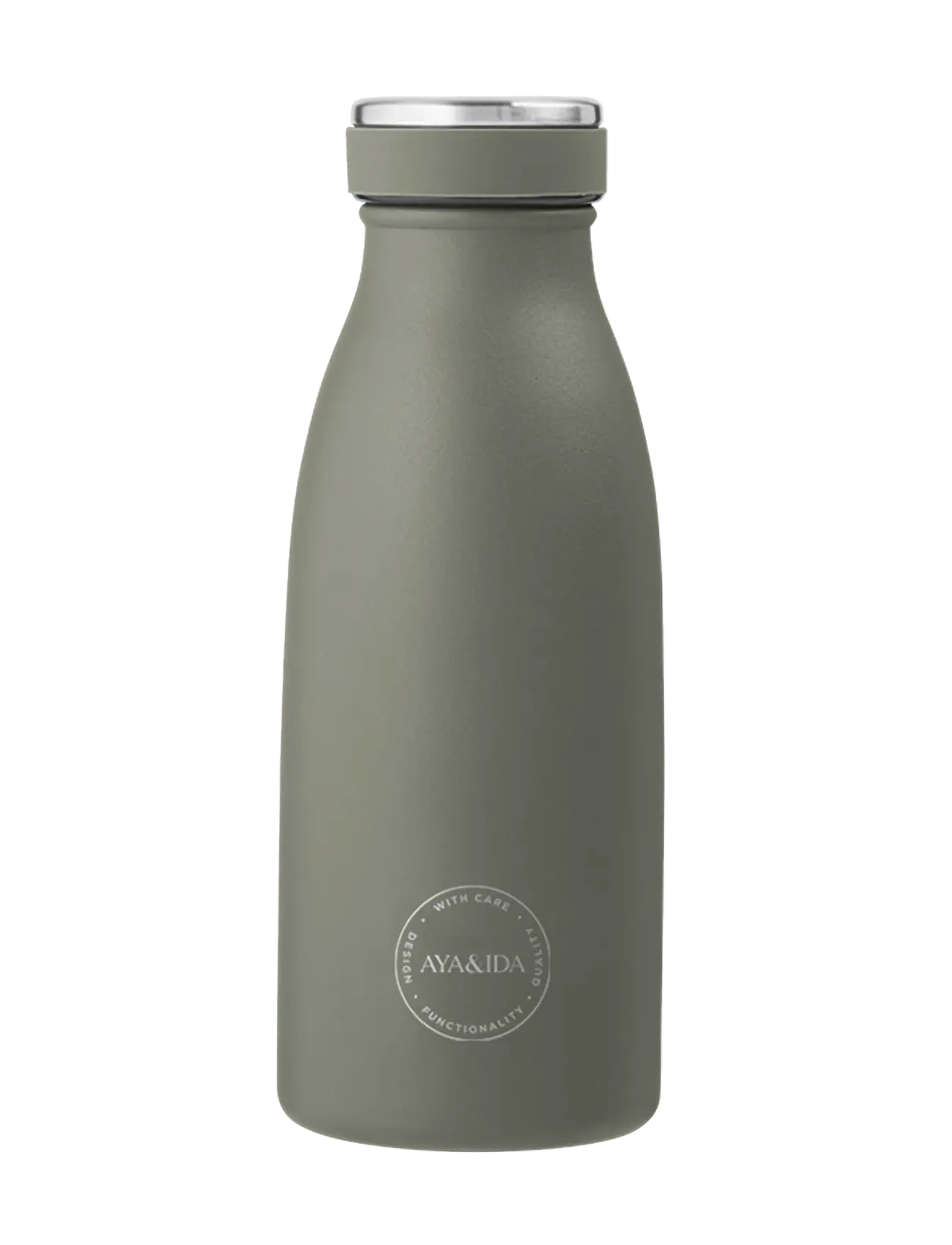AYA&IDA Drinking Bottle, Water Bottles, Kakigrøn, Str: 350 ML