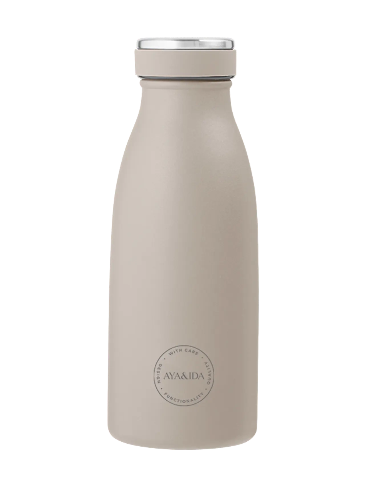 AYA&IDA Drinking Bottle, Water Bottles, Beige, Str: 350 ML
