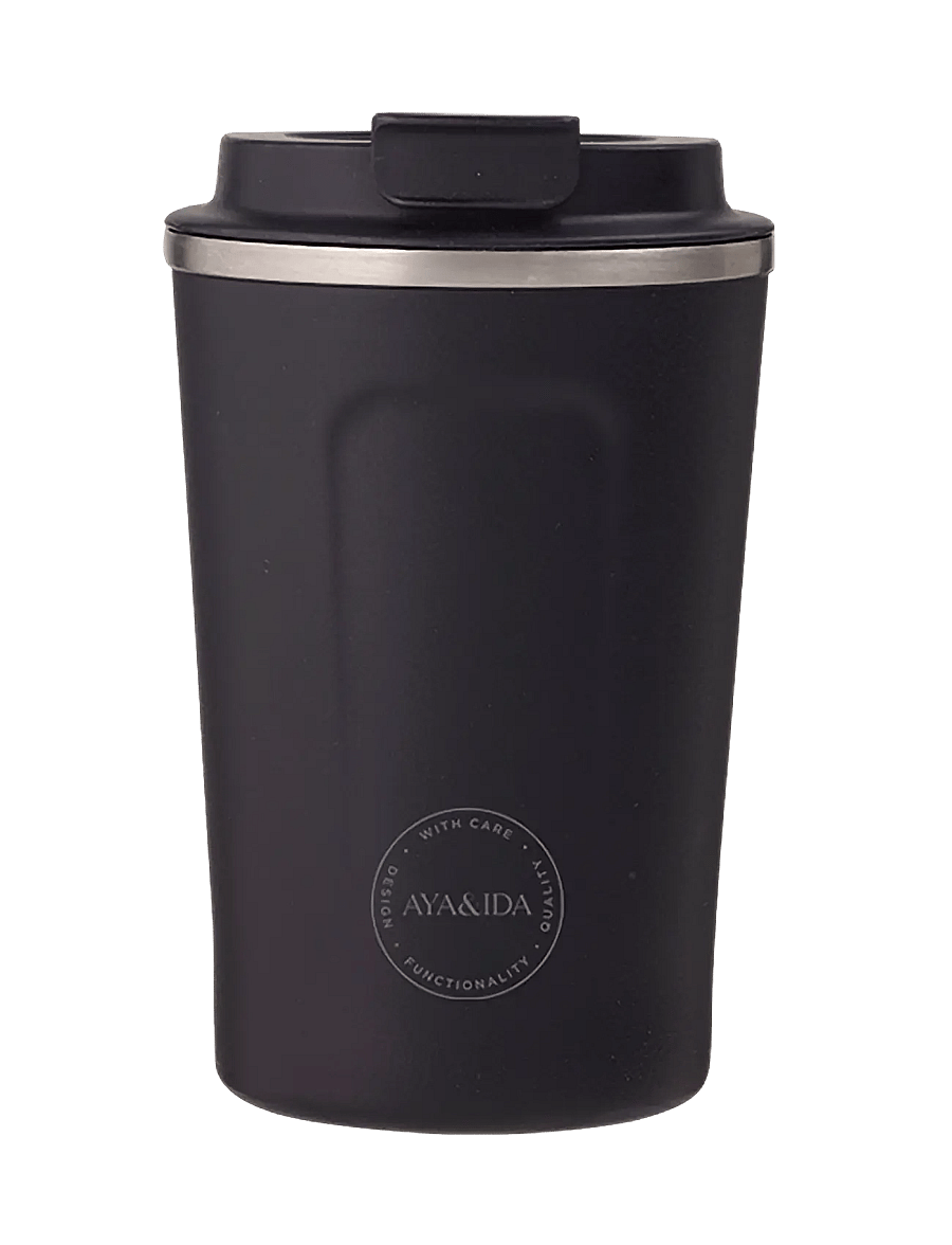 AYA&IDA - CUP2GO - thermostassen - matte black - 1