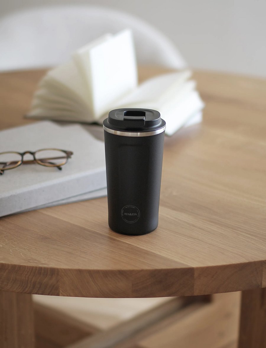 AYA&IDA - CUP2GO - termostassid - matte black - 0